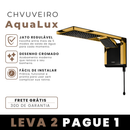 [Compre 2 e Pague 1] Chuveiro AquaLux Ultra Cromado com mais de 5 modos de jato ajustáveis